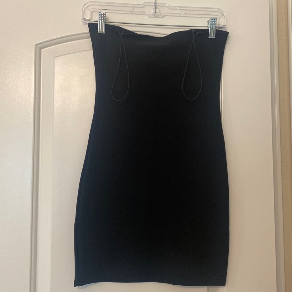 Femme LA Black Mini Dress small